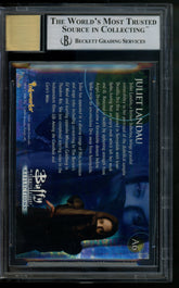 2000 Buffy the Vampire Slayer Reflections Autograph Juliet Landau Auto BGS 9/10